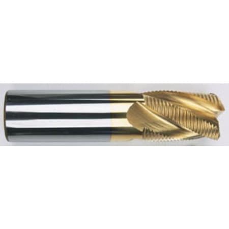 Morse 5972C Center Cutting Single End Roughing End Mill, 14 in, 34 Max Depth Of Cut, 4 Flutes, 14 Sha 56780